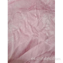 Tela de rayón viscosa sateen jacquard